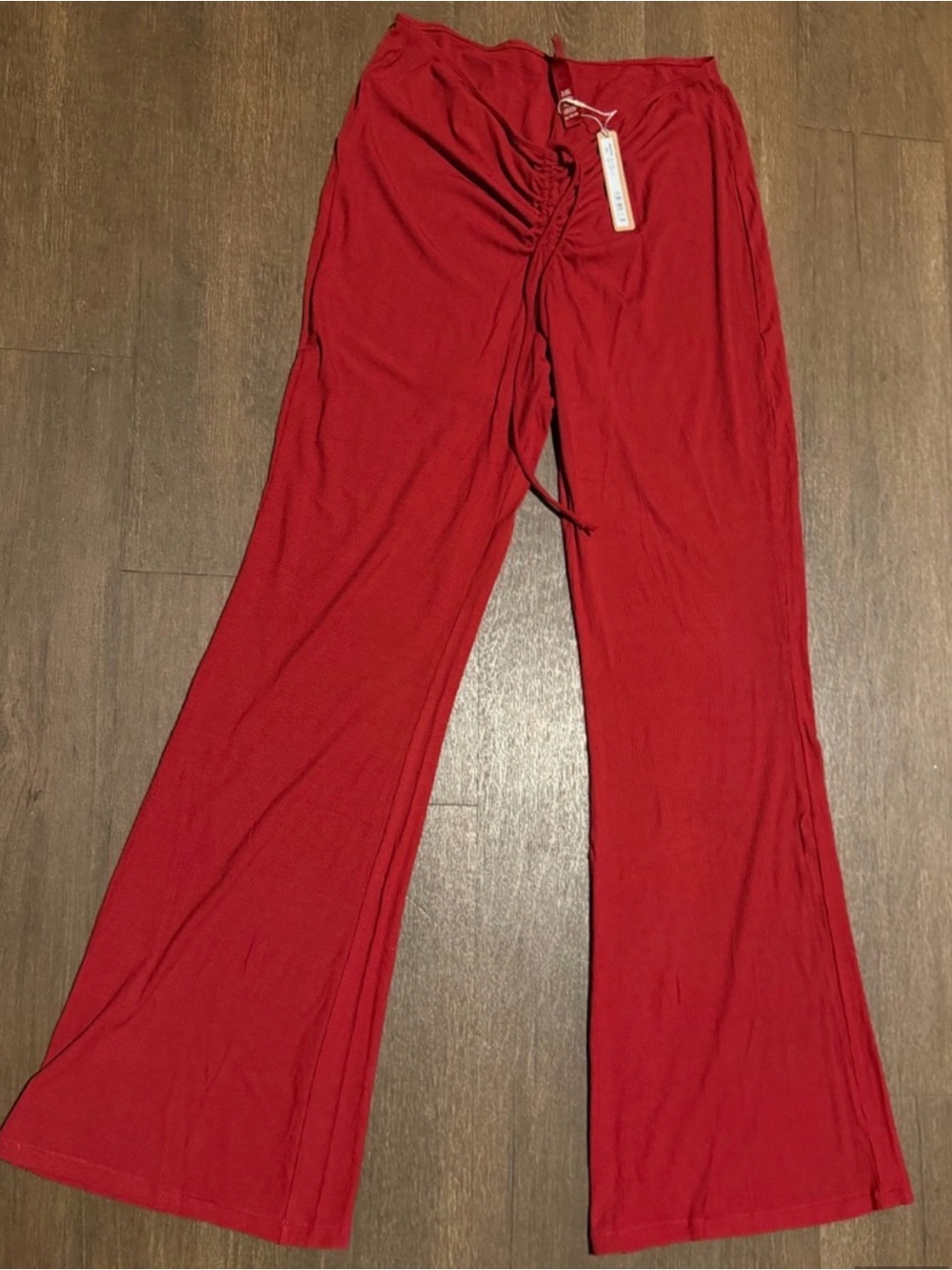 NWT SKIMS soft lounge ruched pants BRICK, various sizes - Picture 3 of 4